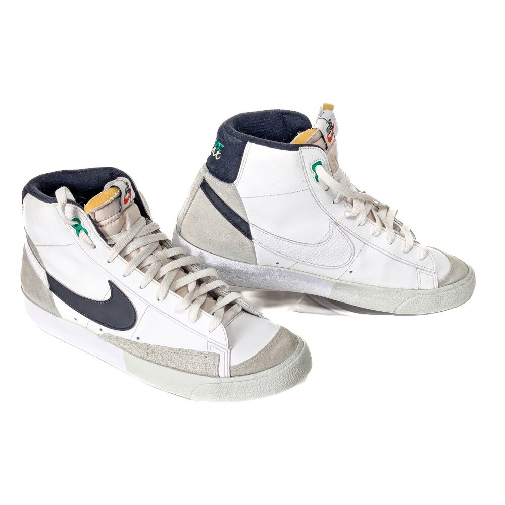 NIKE Men’s Blazer Mid ‘77 PRM Split - Wht/Blk Casual Shoes Sz 11.5 DZ2542-100